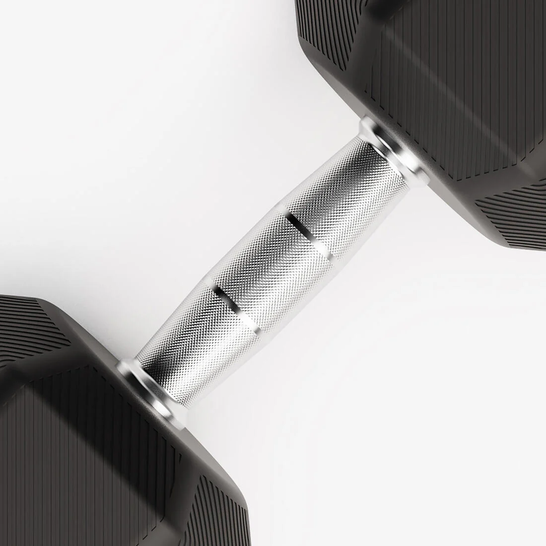 Mancuerna Crosstraining/Musculación Dumbbell Hexagonal Negro 15 kg - Image 3