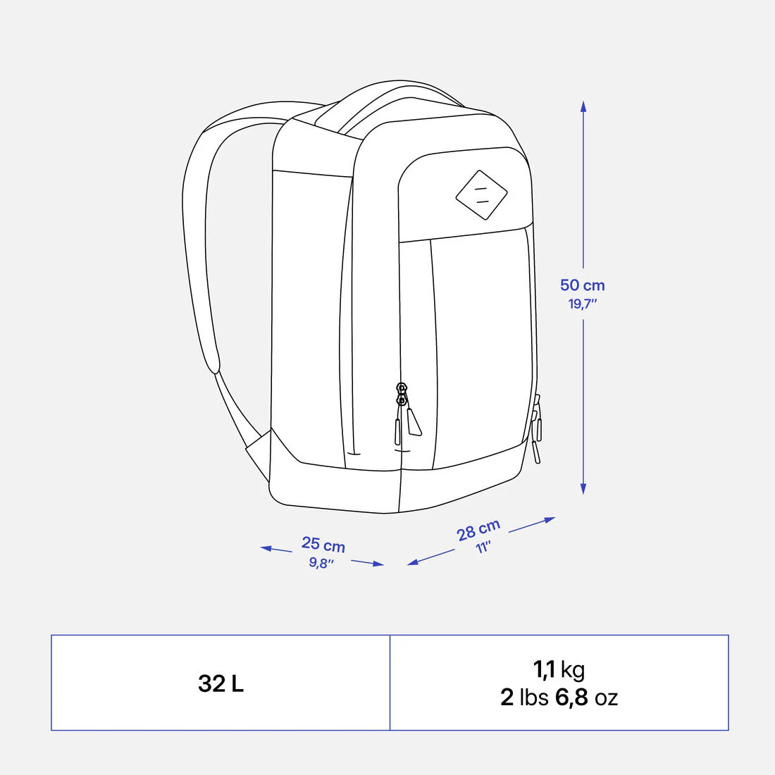 MOCHILA DE SENDERISMO 32L NH ESCAPE 500 - Image 4