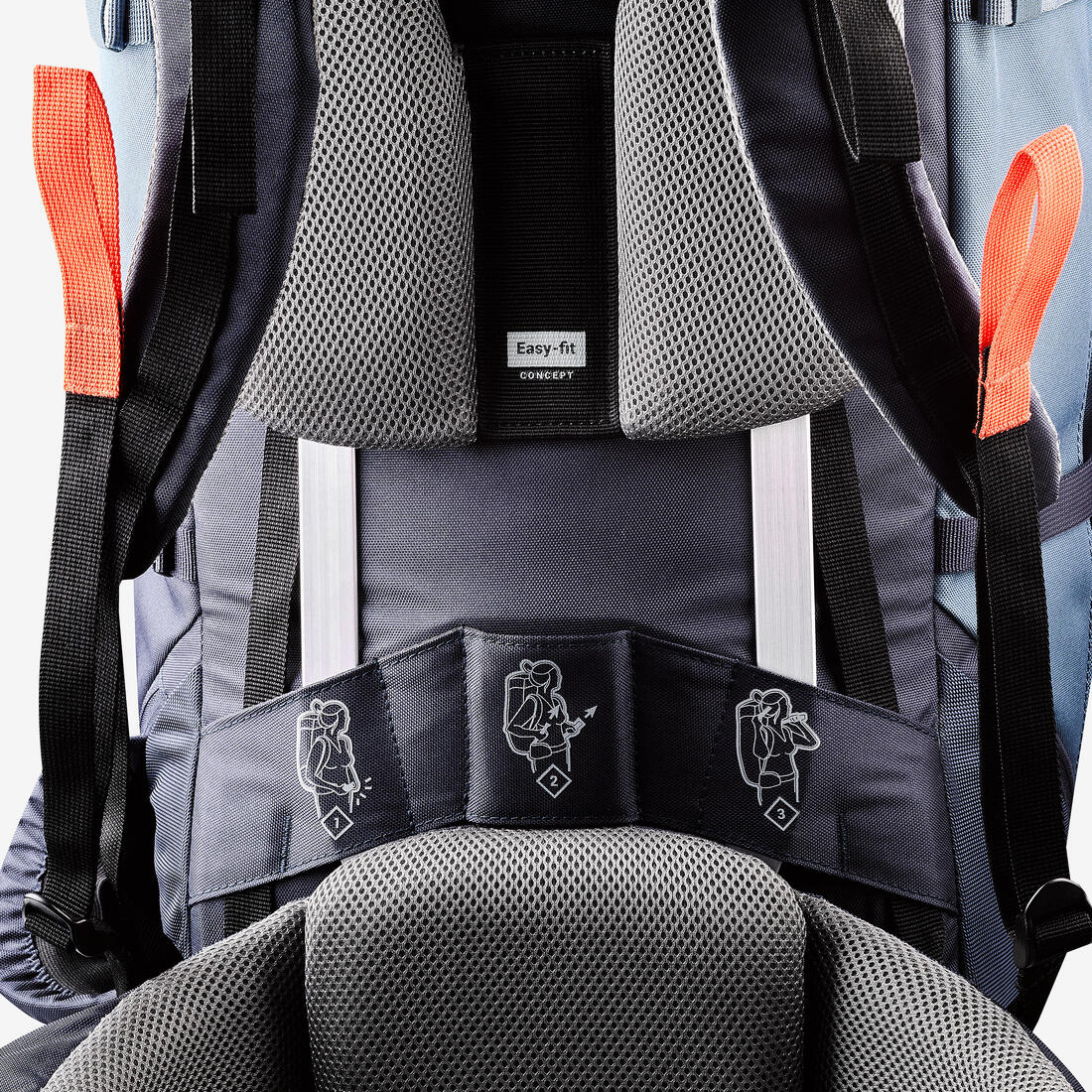 MOCHILA DE SENDERISMO MUJER 60 L MT100 EASYFIT - Image 7