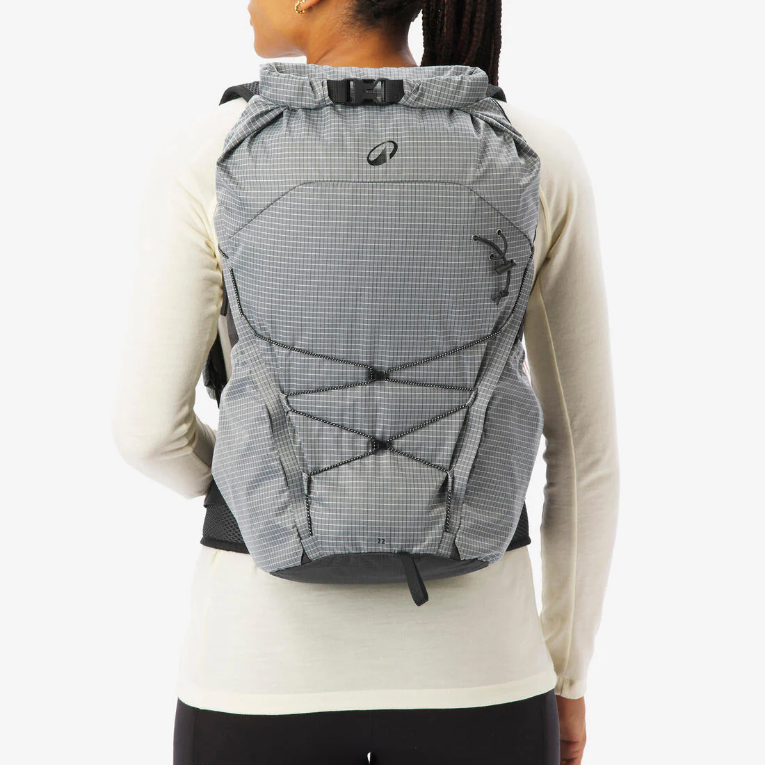 MOCHILA DE SENDERISMO MH500 LIGHT 22L GRIS - Image 2