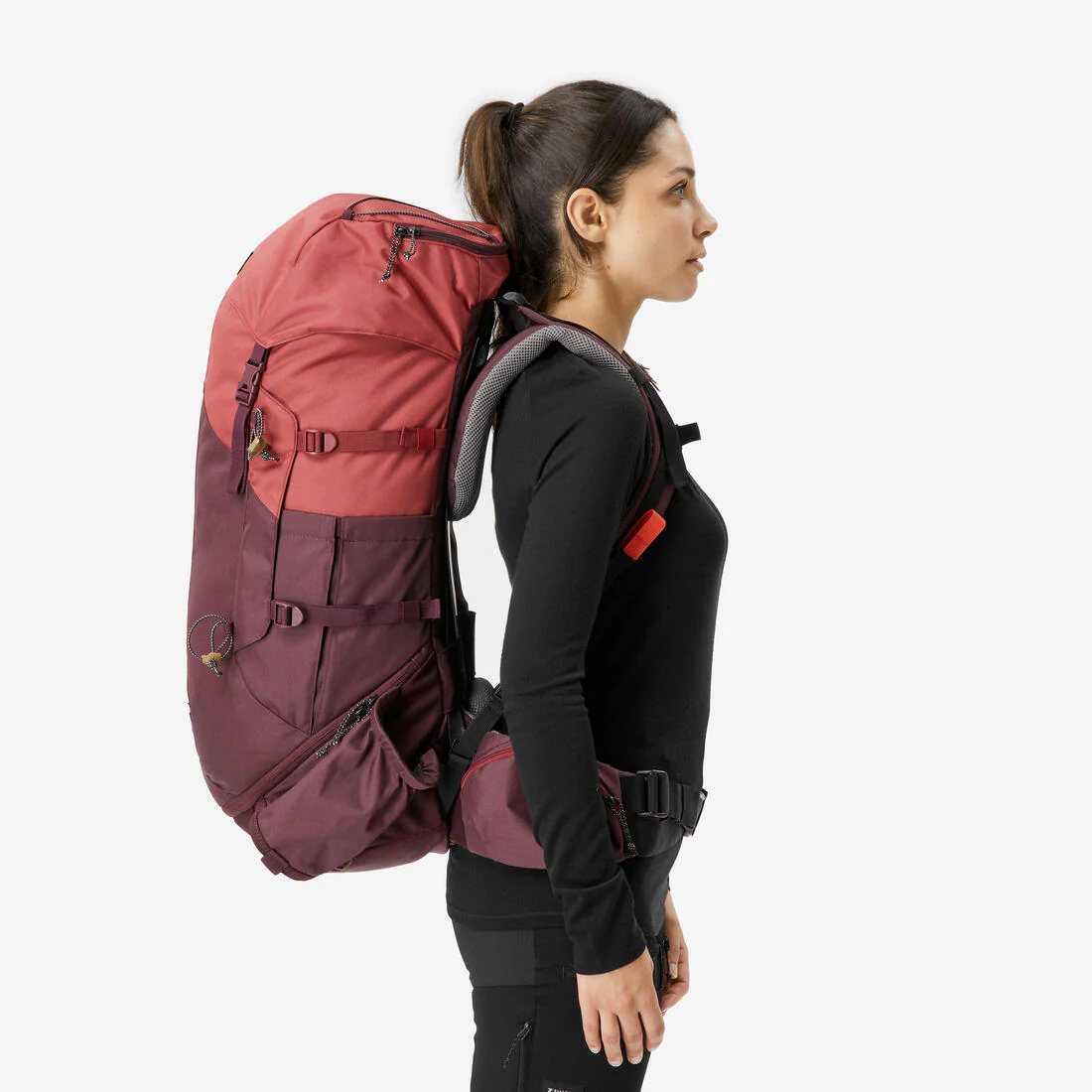 MOCHILA TREK100 EASYFIT 50 LITROS BURDEO - Image 4