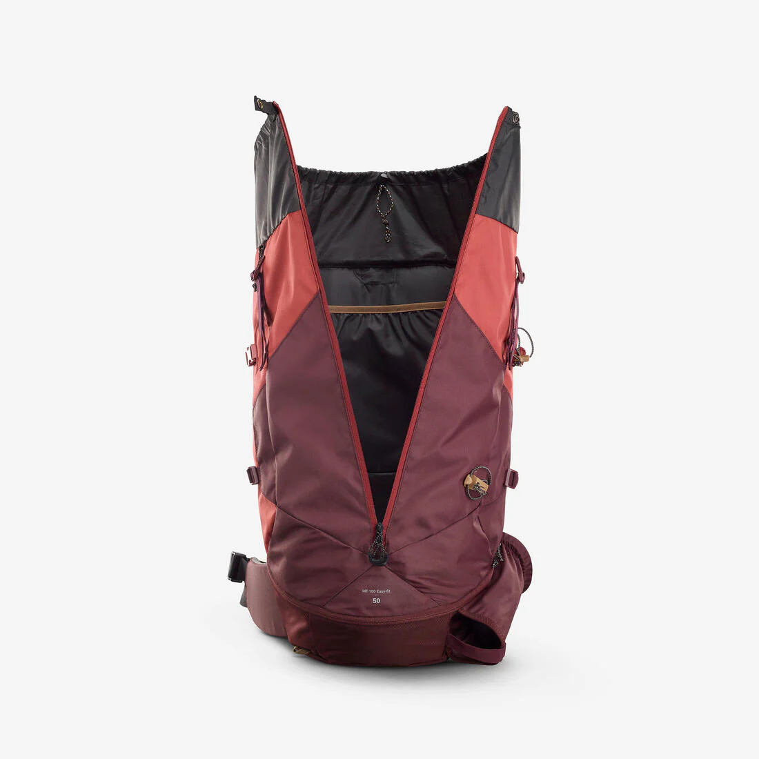MOCHILA TREK100 EASYFIT 50 LITROS BURDEO - Image 6
