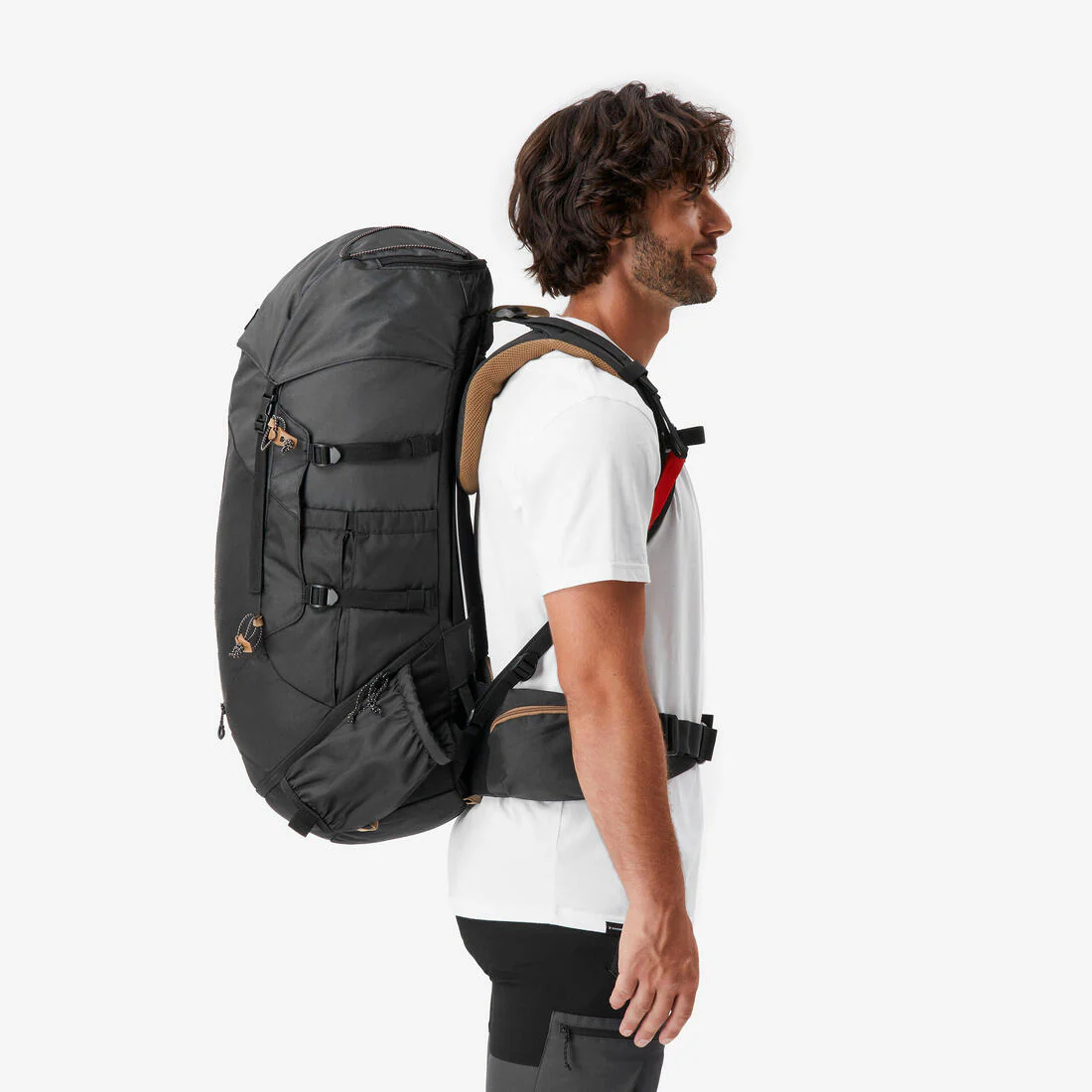 MOCHILA SENDERISMO 50 LITROS TREK100 EASYFIT - Image 4