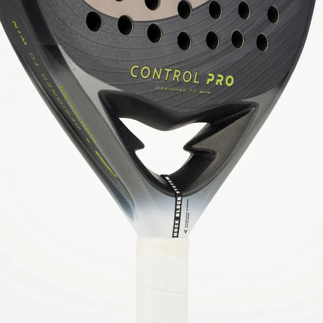 PALA DE PÁDEL ADULTO KUIKMA CONTROL PRO CON SISTEMA CUSTOM STRAP - Image 4