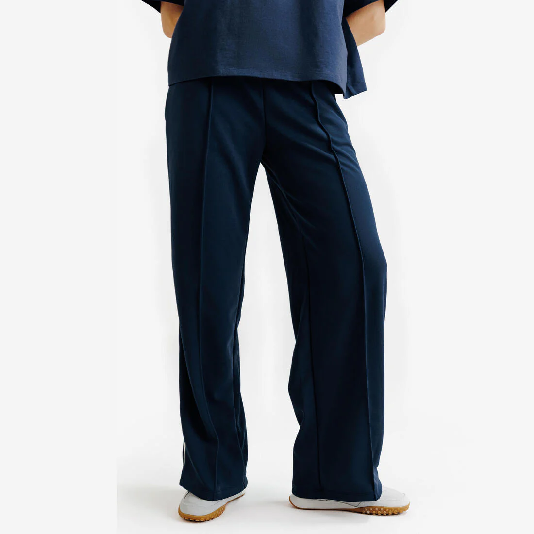 Pantalón de chándal mujer, Heritage, azul marino