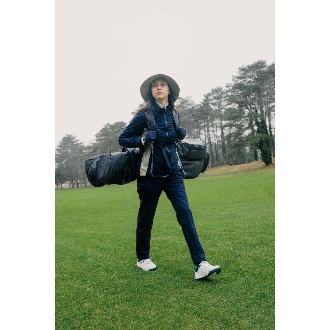 PANTALÓN GOLF IMPERMEABLE MUJER RW500 - Image 13