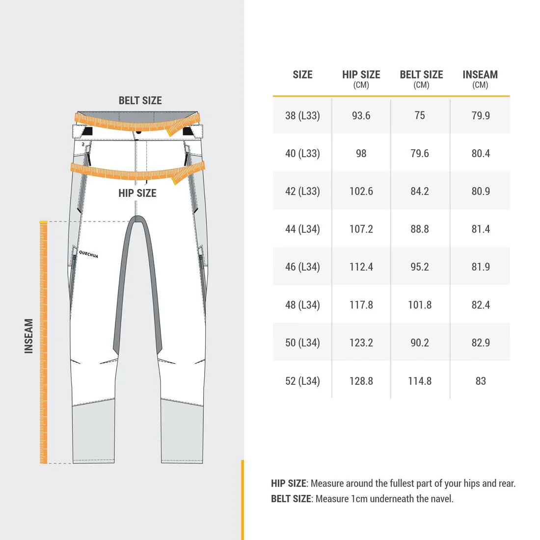 PANTALÓN DE SENDERISMO HOMBRE SH500 VENTIL - Image 6