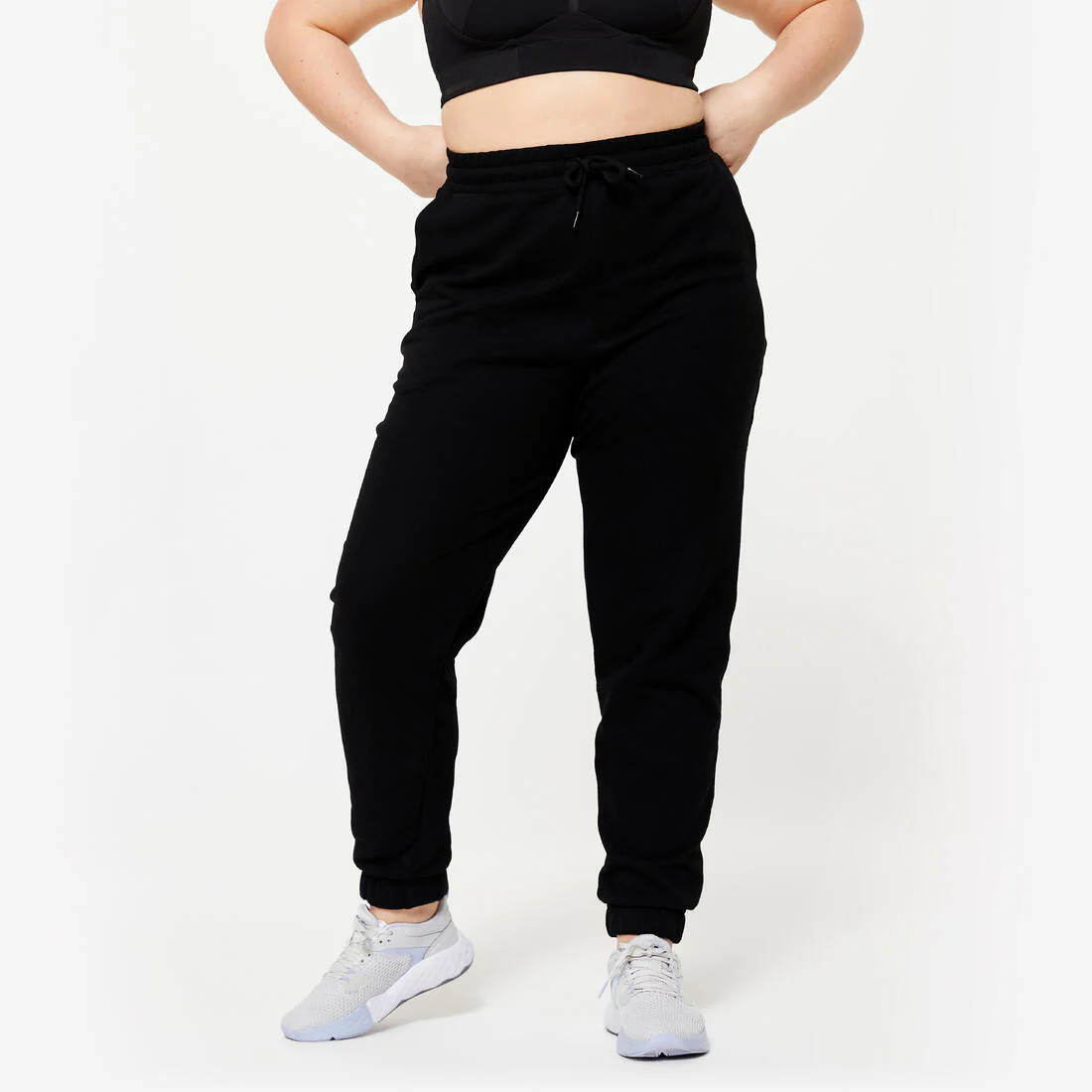 PANTALÓN FITNESS 500 ESSENTIAL MUJER REGULAR