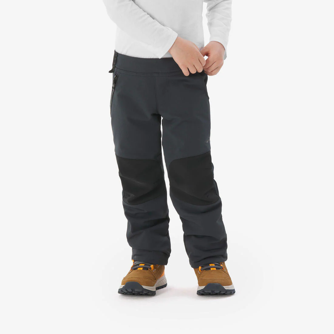 PANTALÓN SOFTSHELL DE SENDERISMO NIÑOS MH900