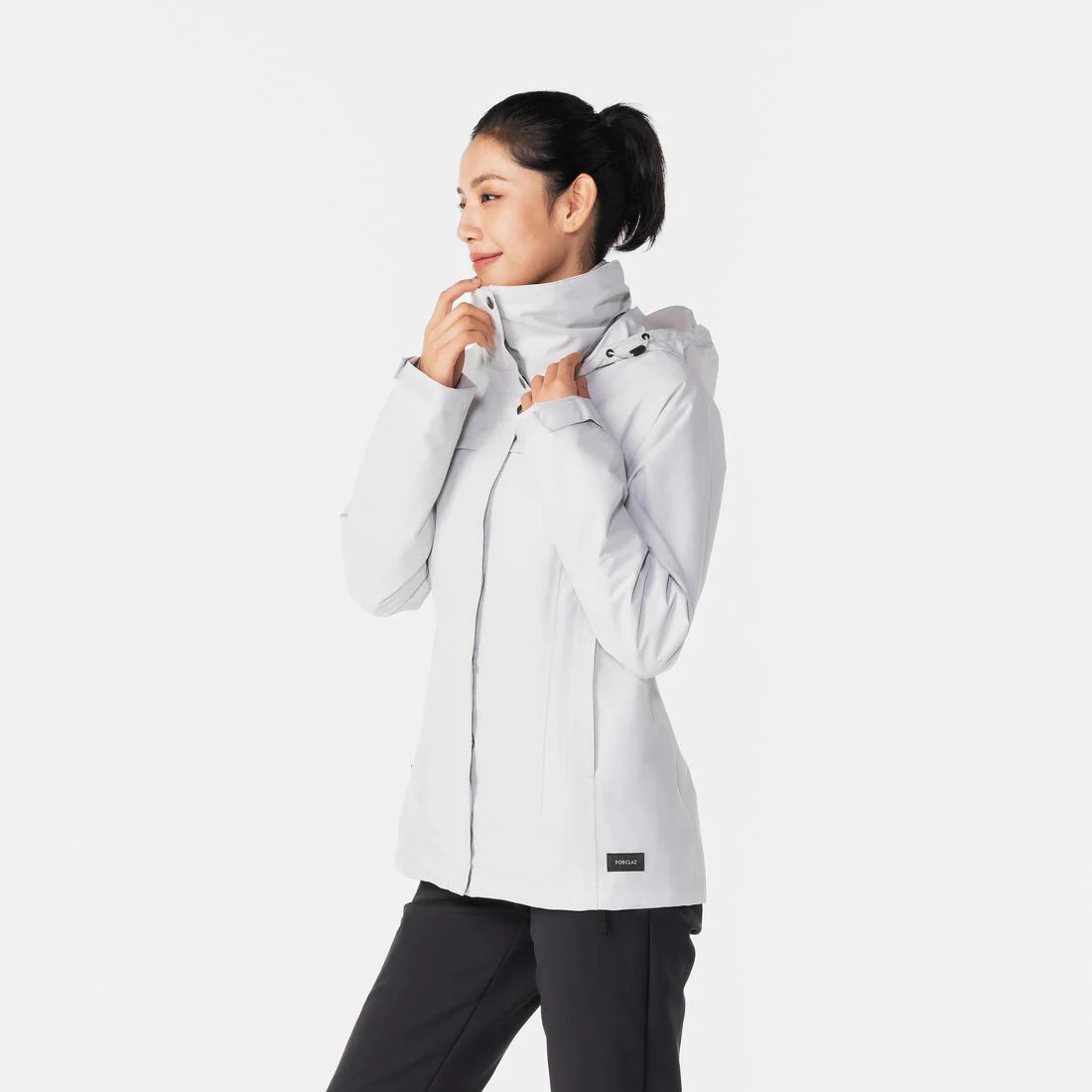 CHAQUETA 3EN1 DE SENDERISMO MUJER 0 °C NH100 IMPERMEABLE - Image 10