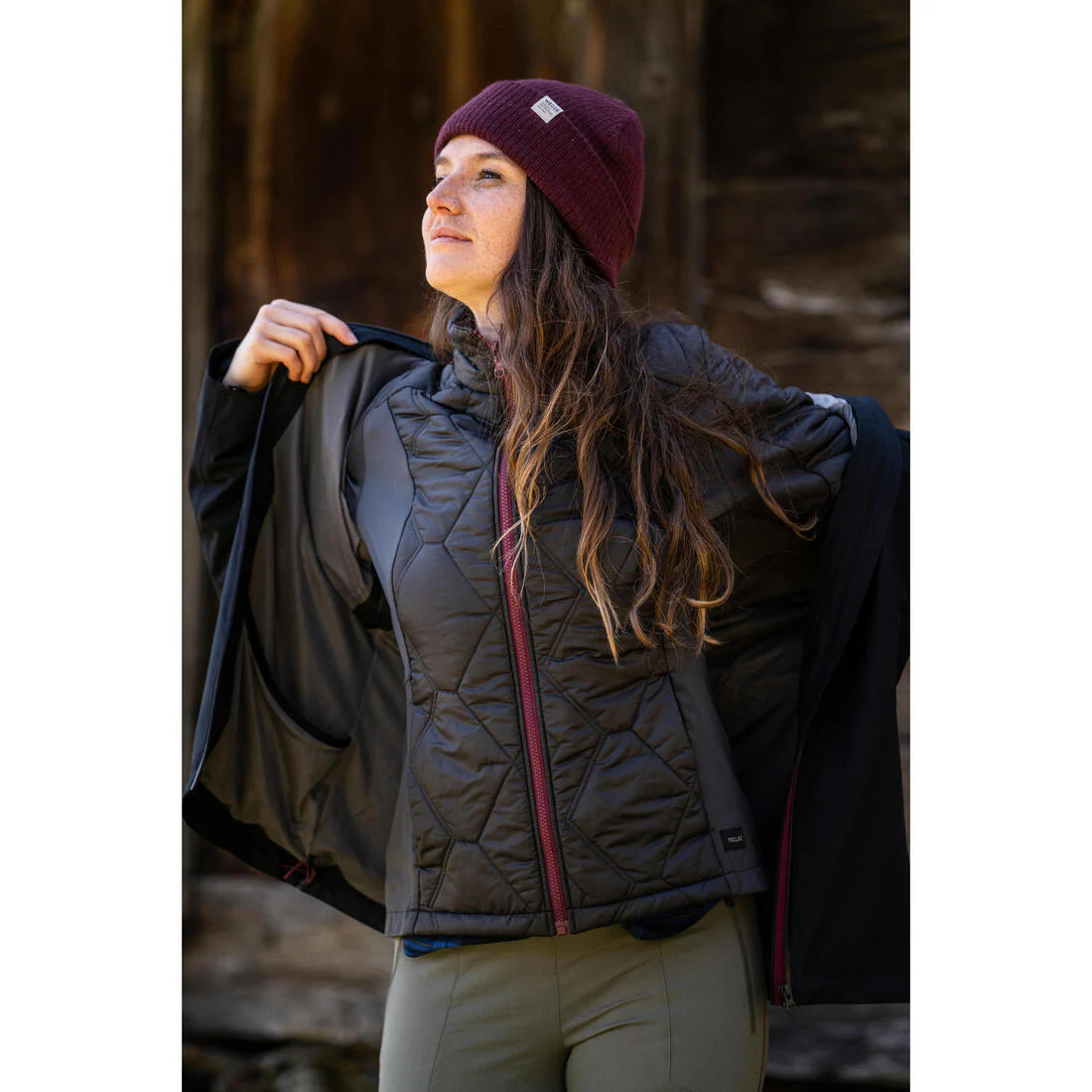 CHAQUETA 3EN1 DE SENDERISMO MUJER -10 °C SH500 IMPERMEABLE - Image 27