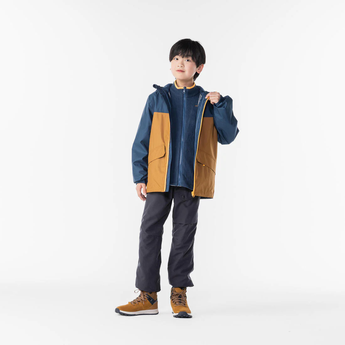 PARKA 3 EN 1 DE SENDERISMO NIÑOS NH100 - Image 18
