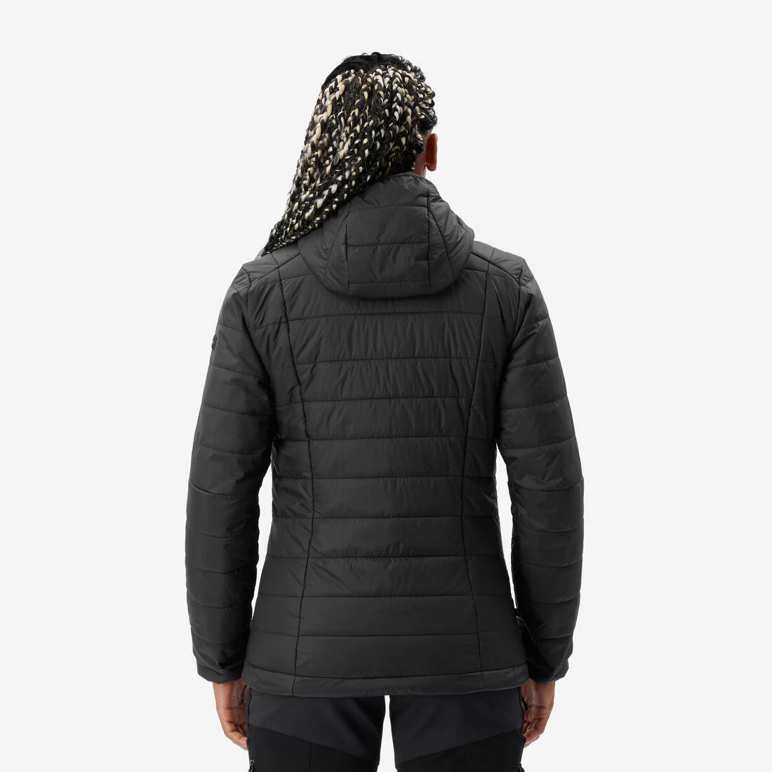 PARKA ACOLCHADA SINTÉTICA CON GORRO SENDERISMO MUJER MT100 - Image 15