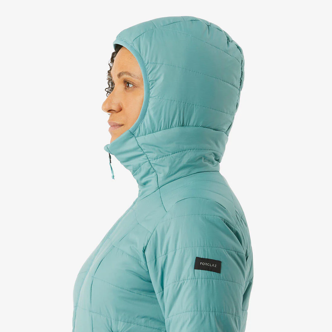 PARKA ACOLCHADA SINTÉTICA CON GORRO SENDERISMO MUJER MT100 - Image 17