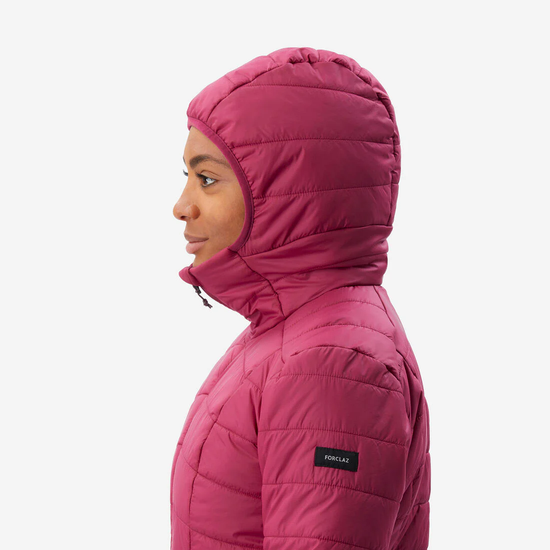 PARKA ACOLCHADA SINTÉTICA CON GORRO SENDERISMO MUJER MT100 - Image 19