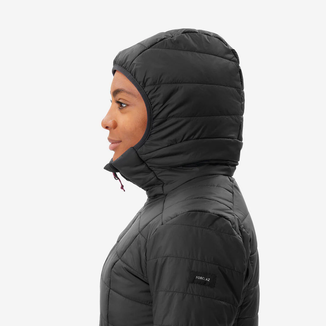 PARKA ACOLCHADA SINTÉTICA CON GORRO SENDERISMO MUJER MT100 - Image 30