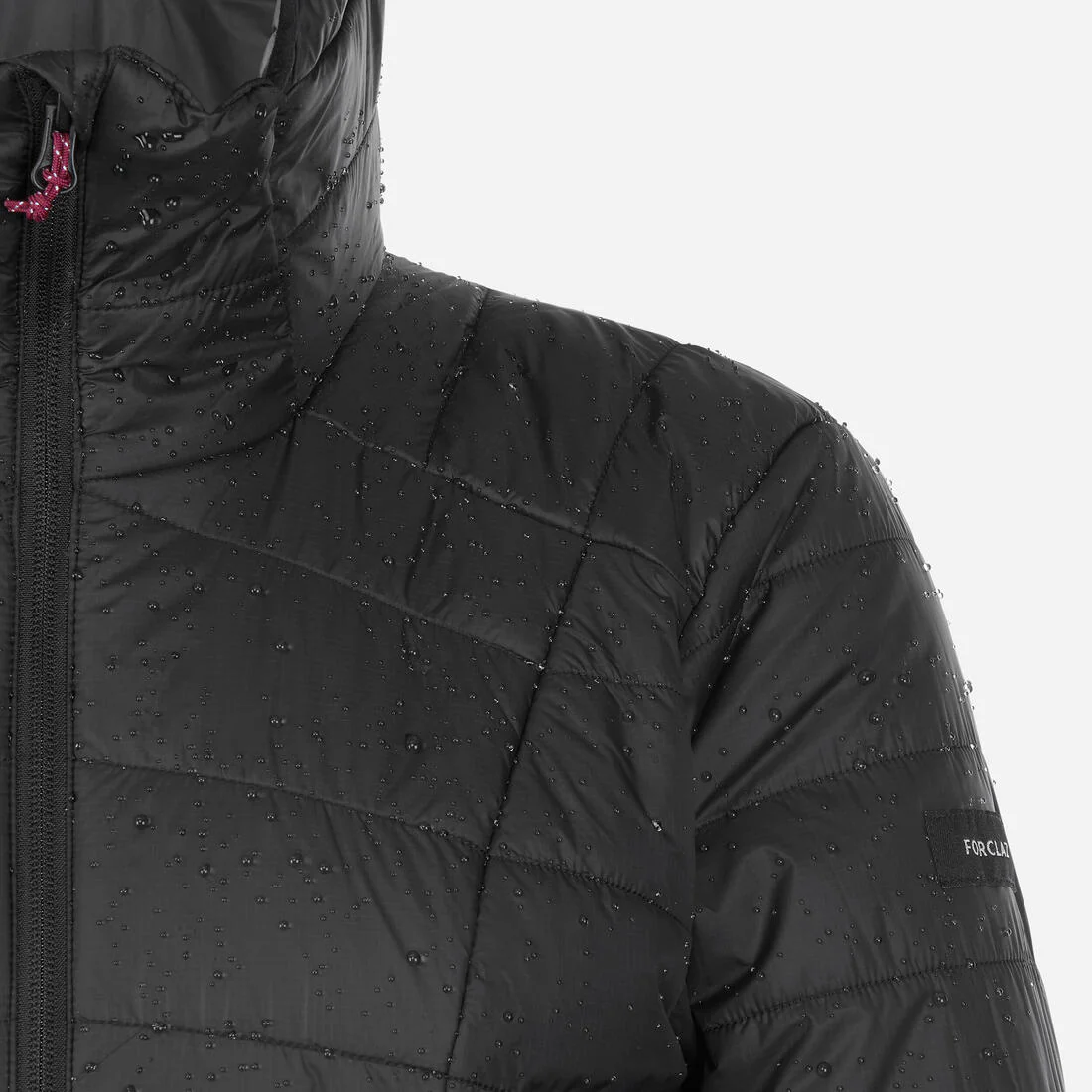 PARKA ACOLCHADA SINTÉTICA CON GORRO SENDERISMO MUJER MT100 - Image 9