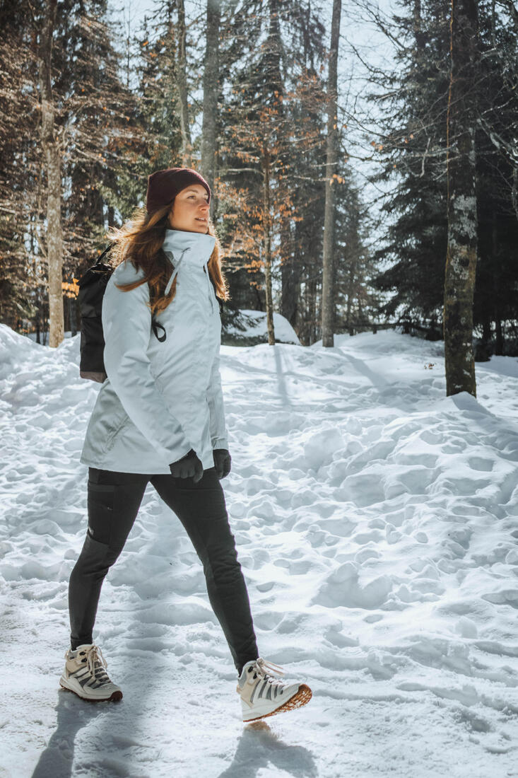 CHAQUETA DE SENDERISMO MUJER -10 °C NH500 IMPERMEABLE - Image 25