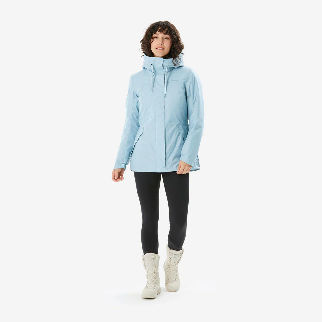 CHAQUETA DE SENDERISMO MUJER -10 °C NH500 IMPERMEABLE - Image 4