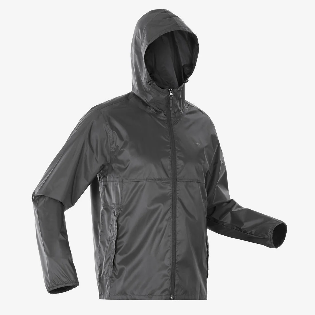 CHAQUETA IMPERMEABLE DE SENDERISMO HOMBRE CIERRE COMPLETO - Image 4