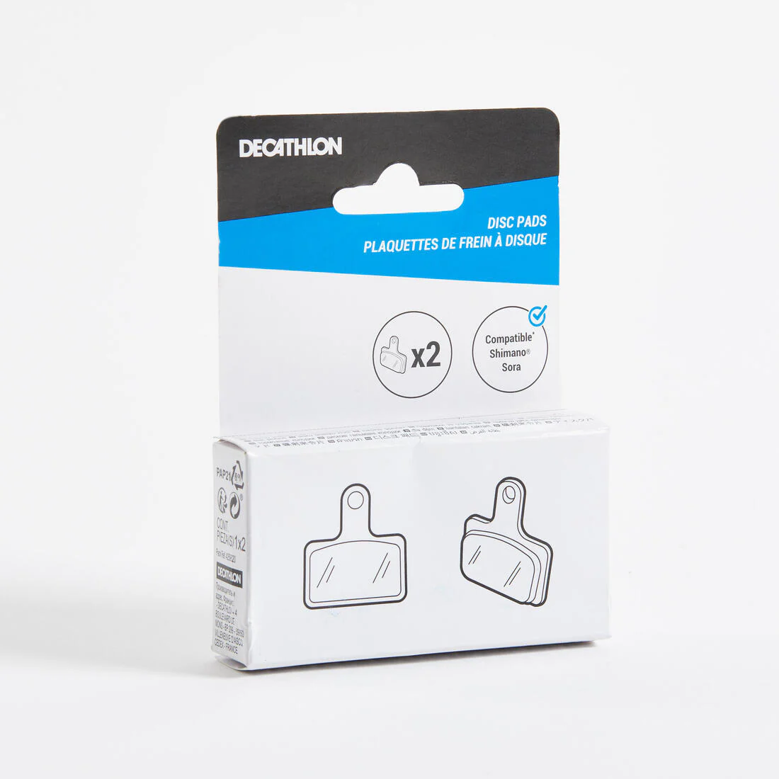 PASTILLAS FRENOS DISCO COMPATIBLES SHIMANO DEORE/TEKTRO SEMIMETÁLICAS - Image 2