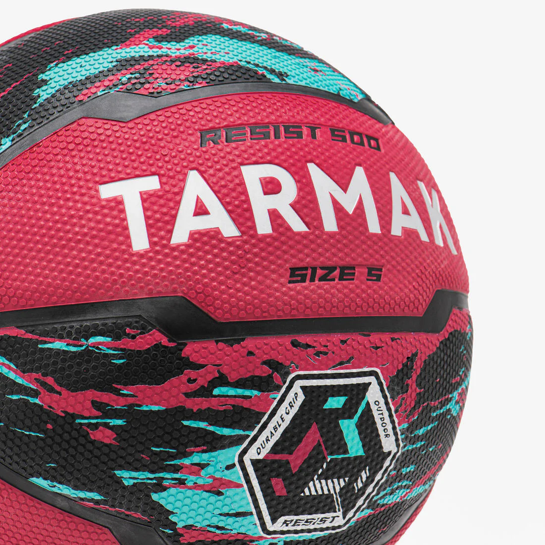 BALÓN DE BÁSQUETBOL TALLA 5 - R500 ROSA NEGRO - Image 4