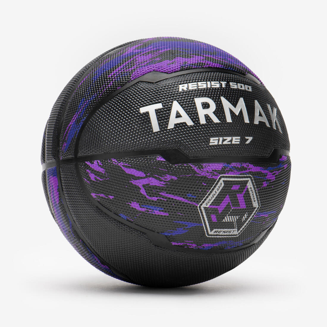 BALÓN DE BÁSQUETBOL TALLA 7 - R500 VIOLETA NEGRO - Image 2