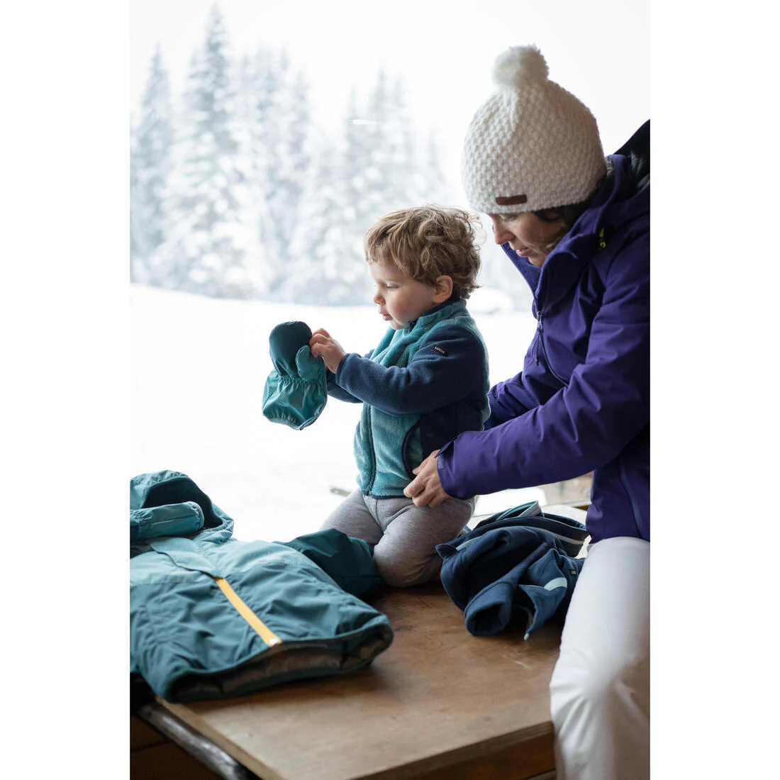POLAR BEBÉ SKI / TRINEO MIDWARM AZUL - Image 6