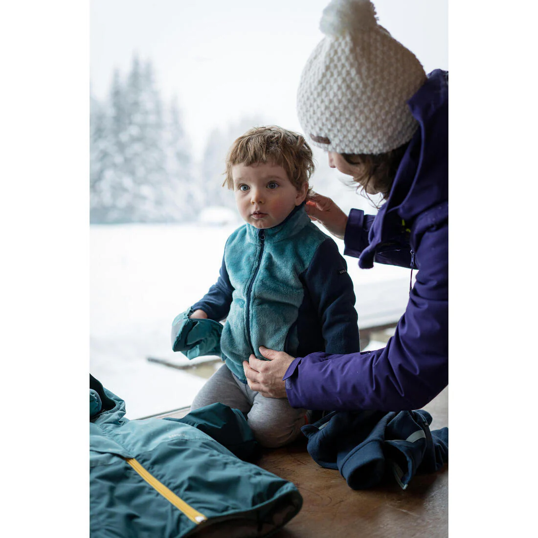 POLAR BEBÉ SKI / TRINEO MIDWARM AZUL - Image 8