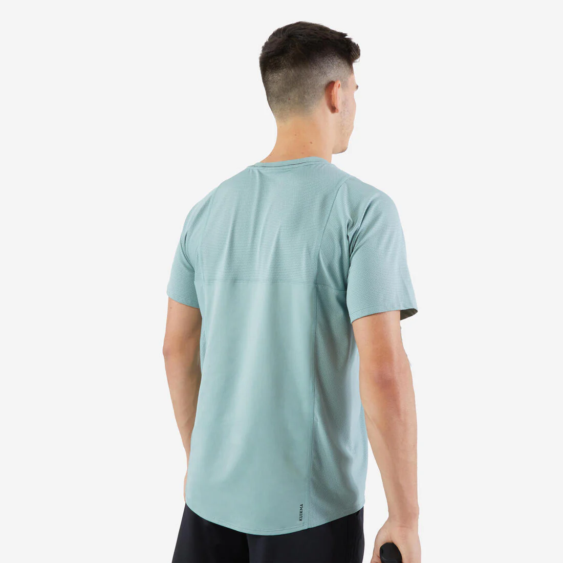 POLERA DE TENIS MANGA CORTA HOMBRE ARTENGO DRY MARINO GAËL MONFILS - Image 12