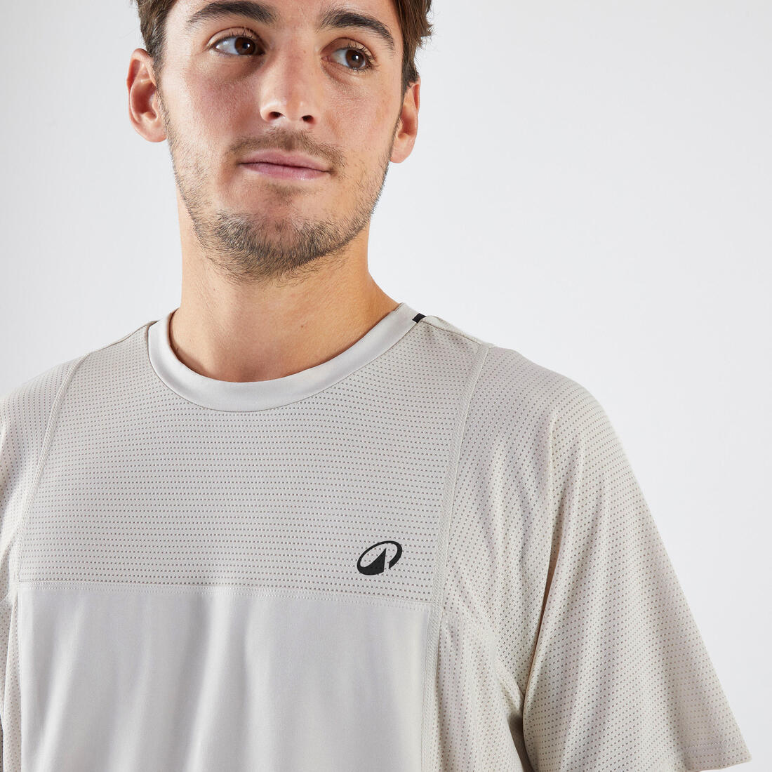 POLERA DE TENIS MANGA CORTA HOMBRE ARTENGO DRY MARINO GAËL MONFILS - Image 15