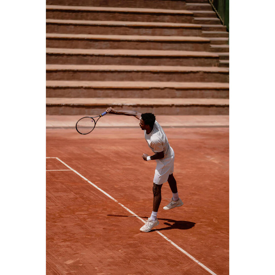 POLERA DE TENIS MANGA CORTA HOMBRE ARTENGO DRY MARINO GAËL MONFILS - Image 43