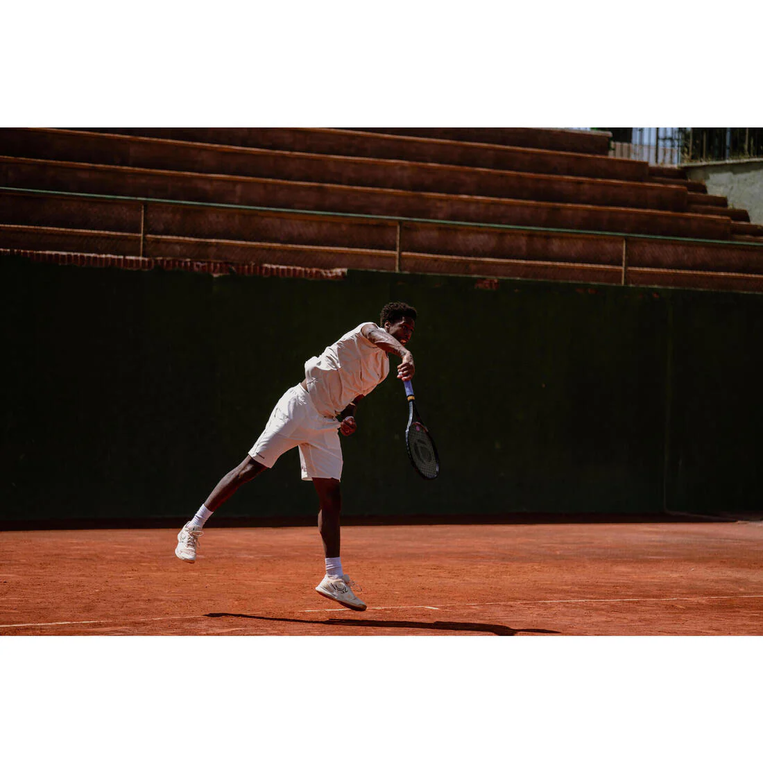 POLERA DE TENIS MANGA CORTA HOMBRE ARTENGO DRY MARINO GAËL MONFILS - Image 44