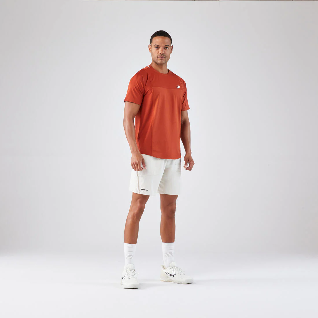 POLERA DE TENIS MANGA CORTA HOMBRE ARTENGO DRY MARINO GAËL MONFILS - Image 6