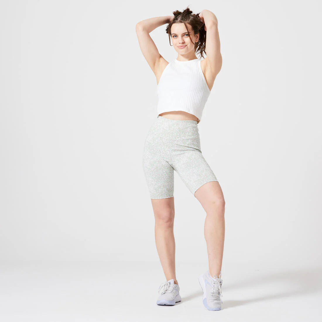 CROP TOP FITNESS MUJER RIB 520 - Image 3