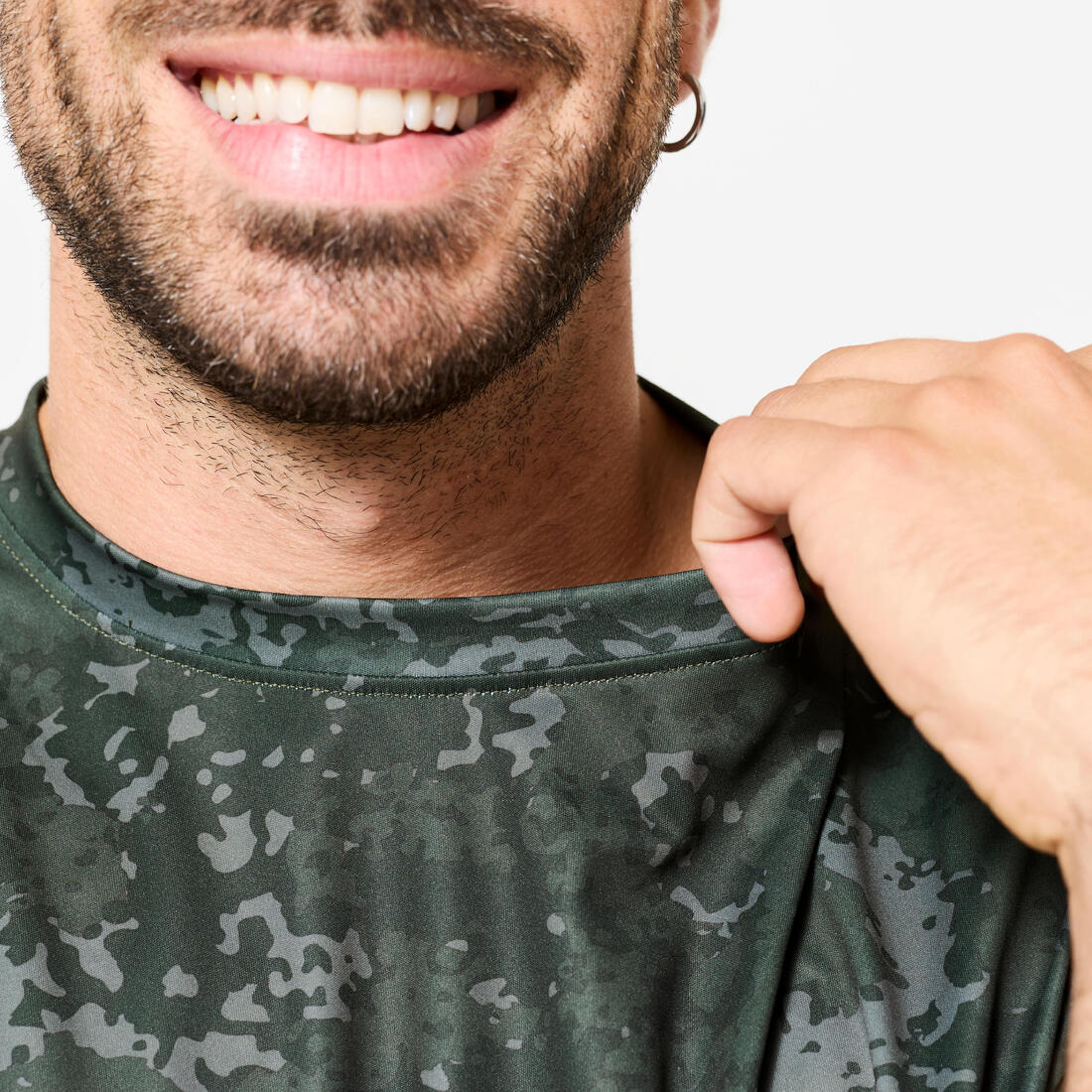 POLERA FITNESS HOMBRE CUELLO REDONDO TRANSPIRABLE - Image 21