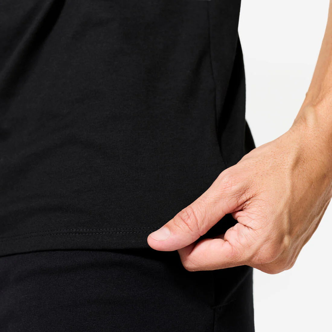 POLERA FITNESS HOMBRE 100 SPORTEE ALGODÓN - Image 12
