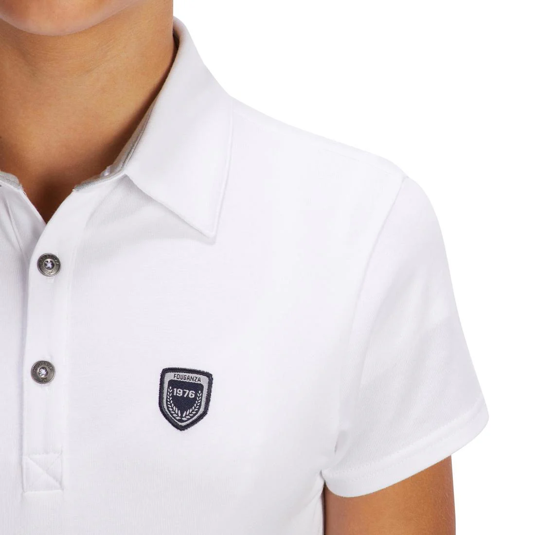 POLERA PIQUÉ EQUITACIÓN COMPETENCIA NIÑOS 100 - Image 6