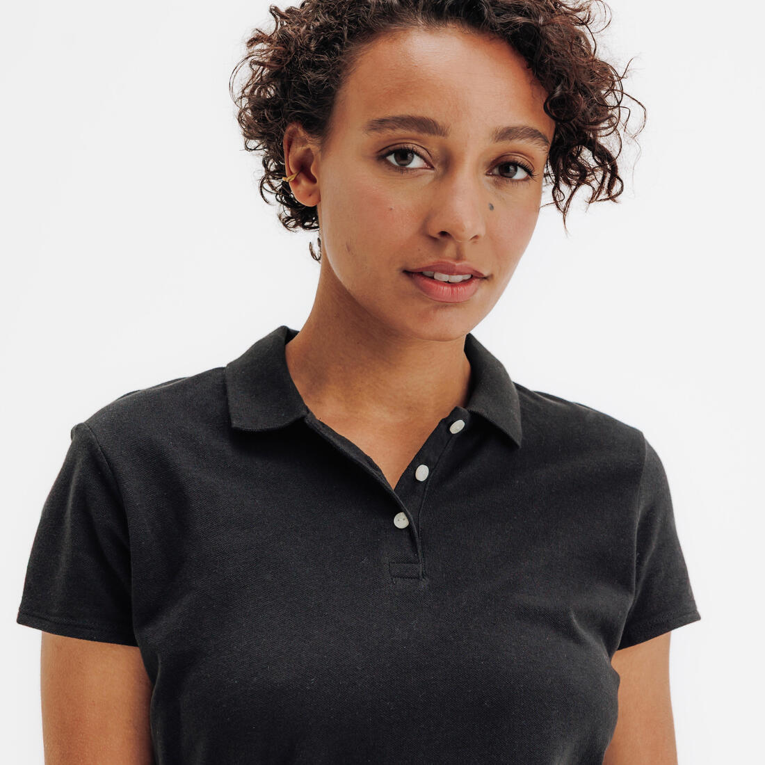 POLERA PIQUÉ GOLF MUJER MW100 ALGODÓN - Image 3
