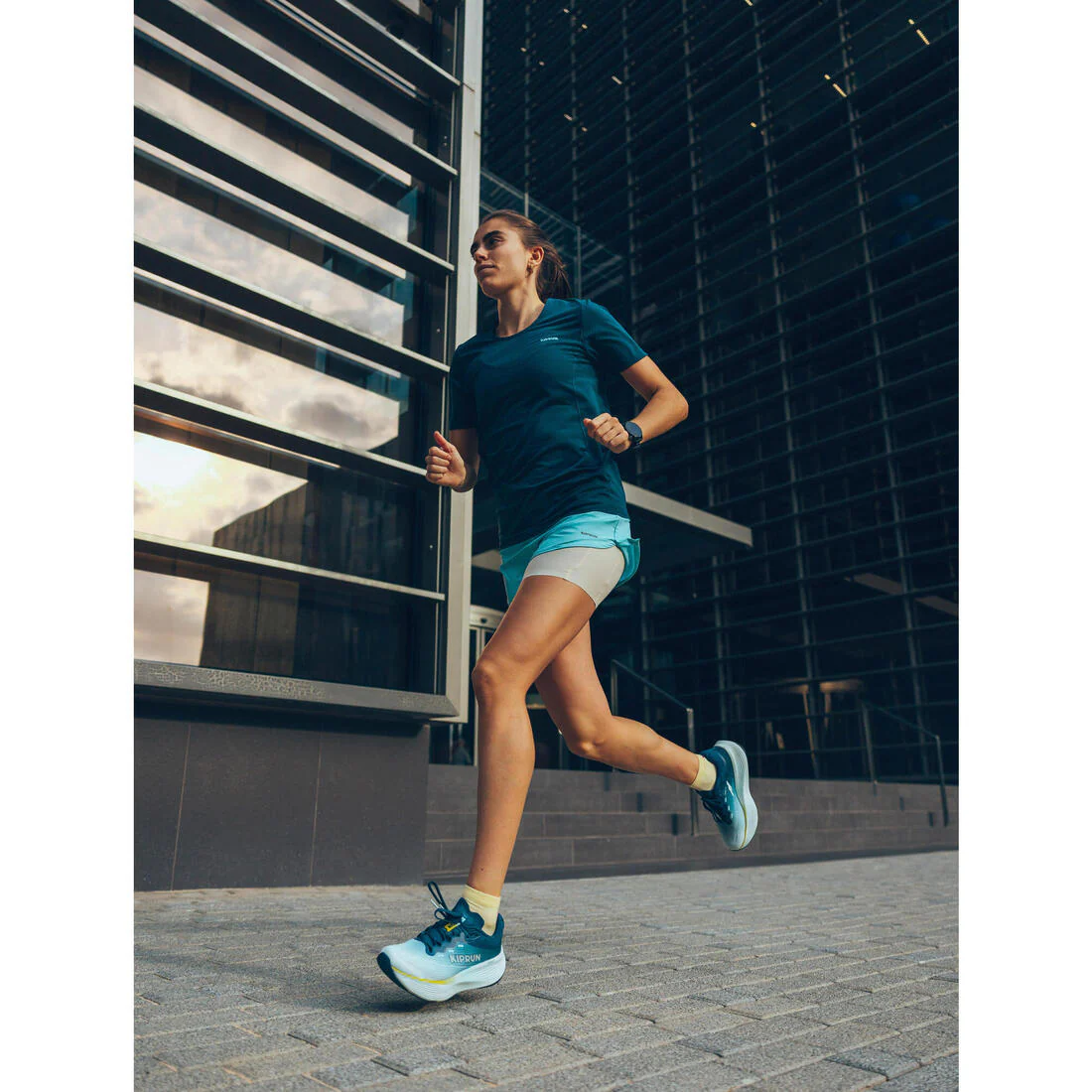 Camiseta running Mujer, Kiprun Run 500 Confort - Image 7