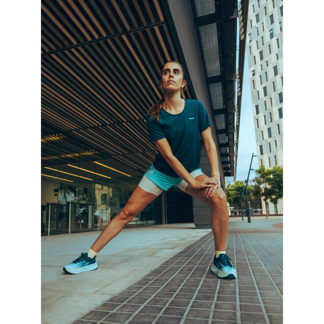 Camiseta running Mujer, Kiprun Run 500 Confort - Image 9