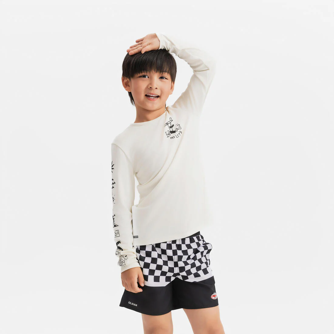 POLERA ANTI-UV SURF NIÑOS 100 VIBES - Image 13