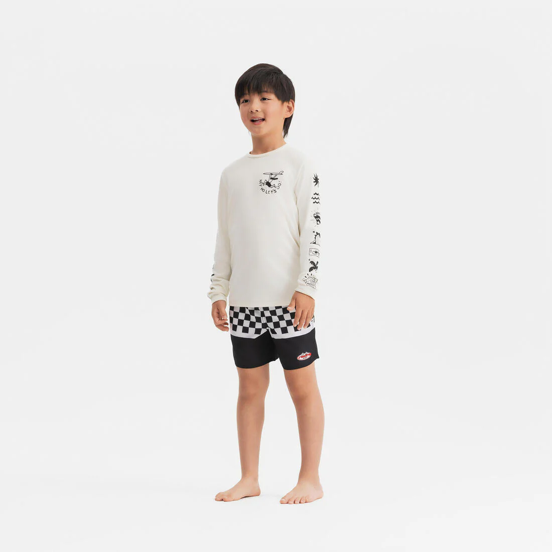 POLERA ANTI-UV SURF NIÑOS 100 VIBES - Image 16
