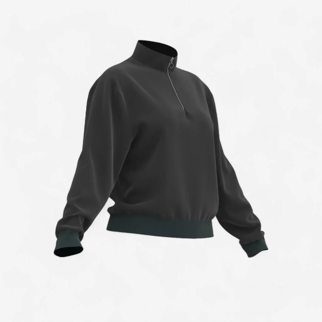 POLERÓN FITNESS CARDIO MUJER 120 CUELLO CIERRE