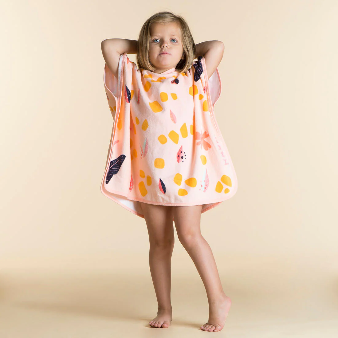 PONCHO BEBÉ ALGODÓN JIRAFA - Image 3