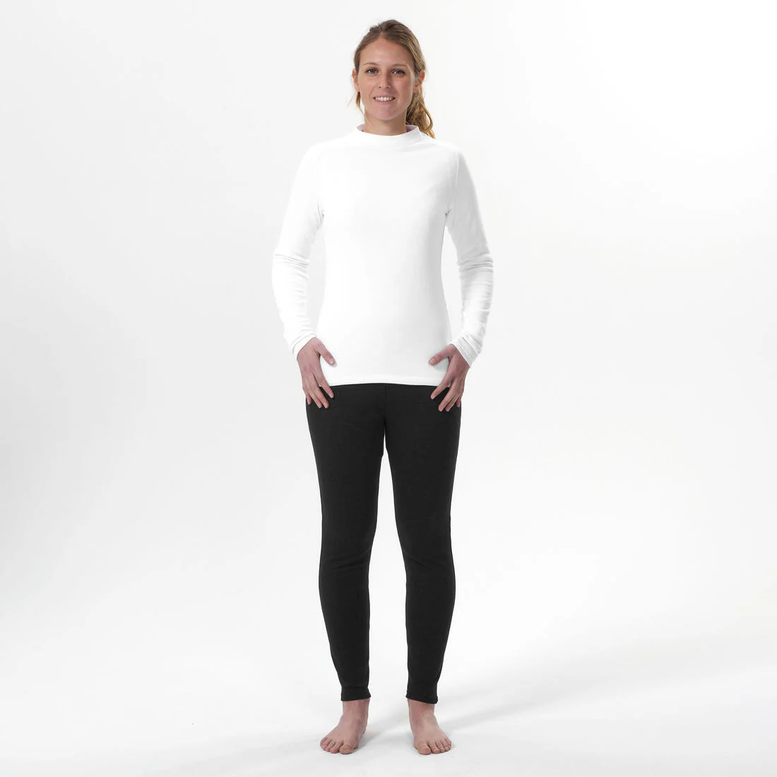 PRIMERA CAPA DE SKI MUJER CÁLIDA Y CÓMODA BL100 - Image 3