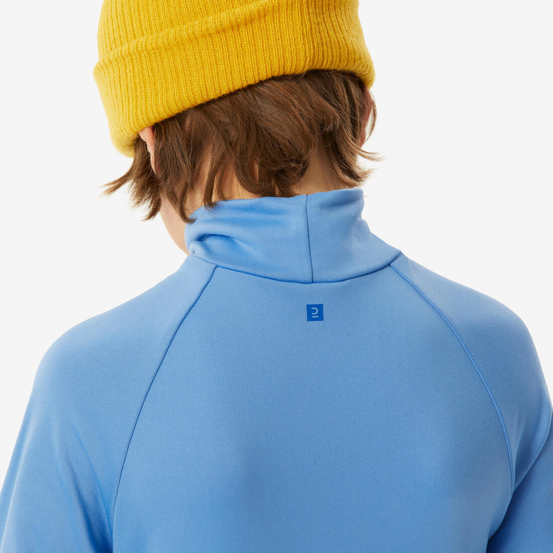 PRIMERA CAPA DE SKI NIÑOS BL 500 CUELLO ALTO AZUL - Image 18
