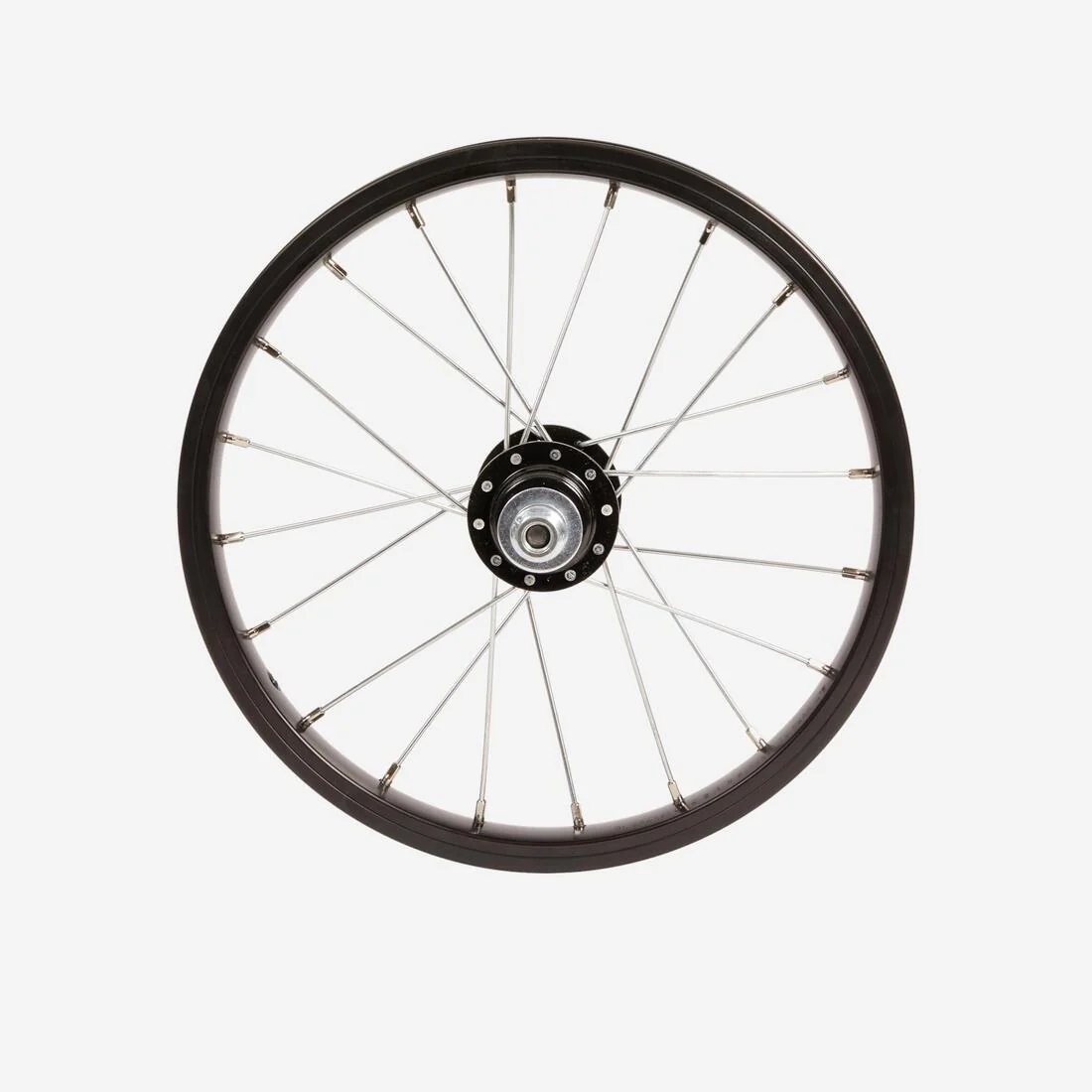 RUEDA TRASERA BICICLETA NIÑOS NEGRO RUEDA LIBRE FRENO TAMBOR/VBRAKE 14 PULGADAS
