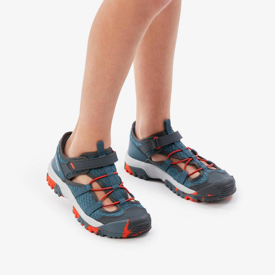 SANDALIAS DE SENDERISMO MH150 TW AZUL- NIÑOS - 28 A 39 - Image 12