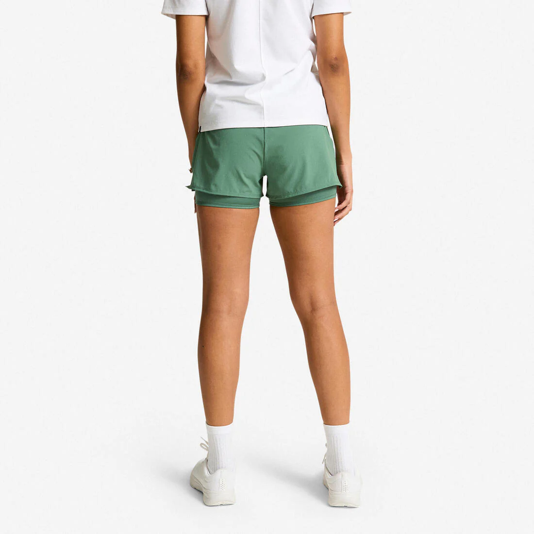 SHORTS 2 EN 1 FITNESS FST120 MUJER - Image 7
